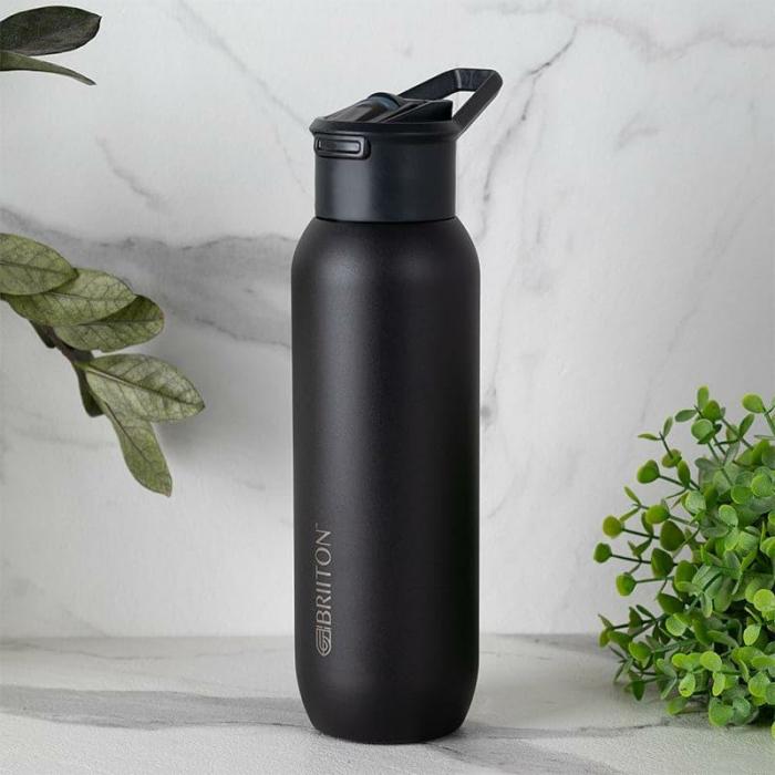 Bottles, Sippers & Flasks |  Drinko Fantasia Hot & Cold Thermos Water Bottle – 630 Ml Bottles, Sippers & Flasks Black