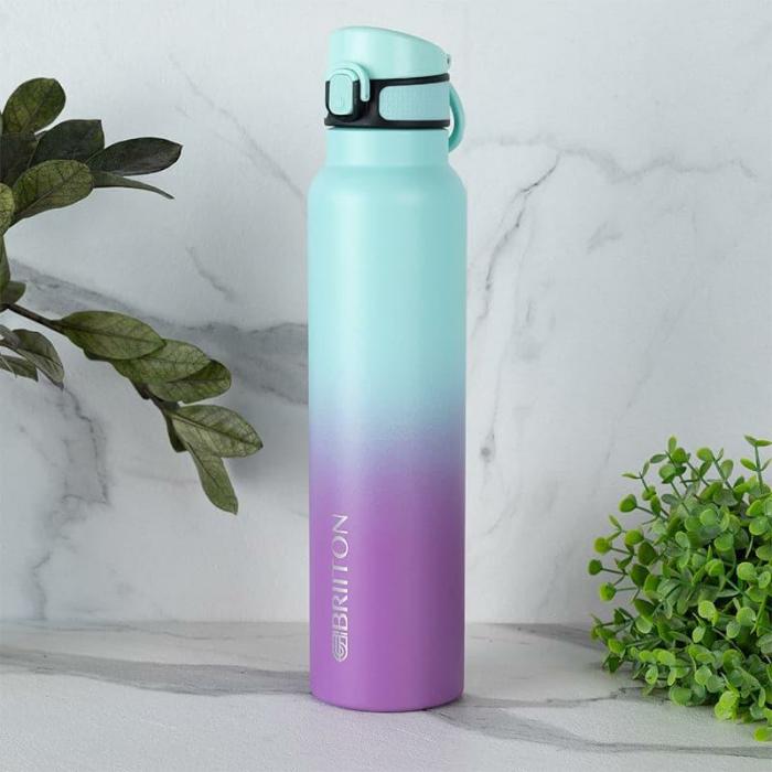 Bottles, Sippers & Flasks |  Magi Hot & Cold Thermos Water Bottle – 1000Ml Bottles, Sippers & Flasks Blue, Purple