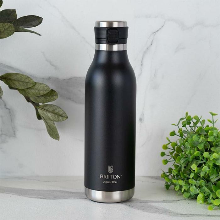 Bottles, Sippers & Flasks |  Pristine Sip Hot & Cold Thermos Water Bottle – 750 Ml Bottles, Sippers & Flasks Black