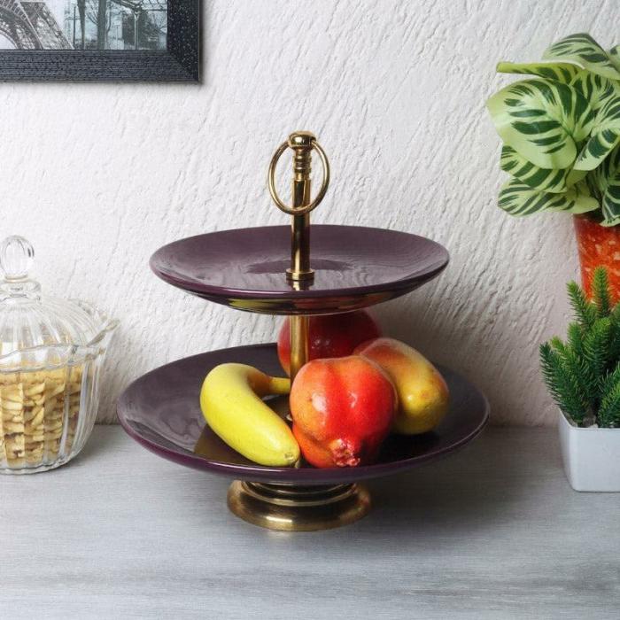 Cake Stands |  Double Dolly Platter Bakeware Cake Stands