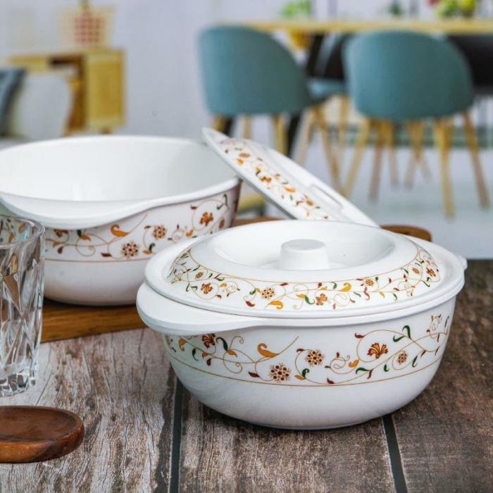 Casseroles |  Aosta Melamine Casserole – Set Of Two Casseroles Casseroles