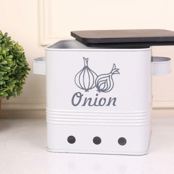 Containers & Jars |  Ferrous Fun Onion Storage Box Containers & Jars Containers & Jars