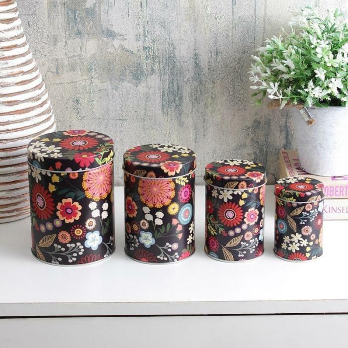 Containers & Jars |  In The Night Garden Storage Box – Set Of Four Containers & Jars Black