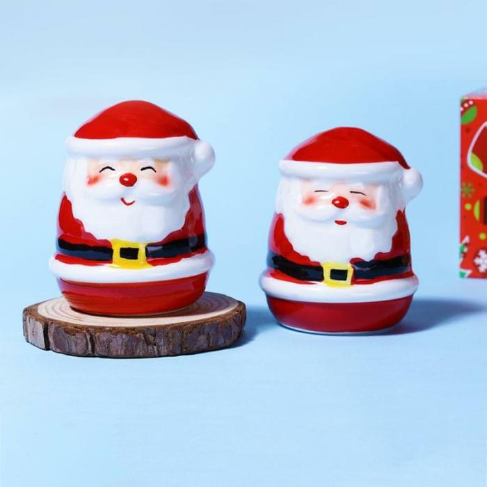 Containers & Jars |  Santa Double Salt And Pepper Shaker – Set Of Two Containers & Jars Containers & Jars