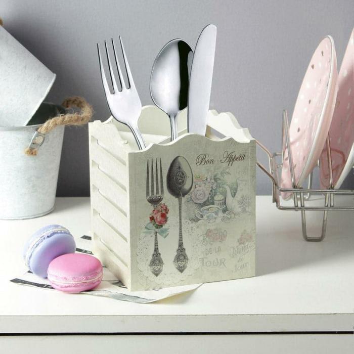 Cutlery Stand & Tissue Holder |  Gina Cutlery Holder Cutlery Stand & Tissue Holder Cutlery Stand & Tissue Holder