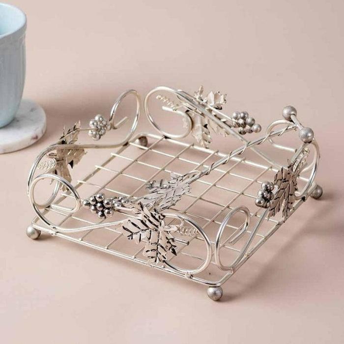 Cutlery Stand & Tissue Holder |  Lustre Napkin Holder Cutlery Stand & Tissue Holder Cutlery Stand & Tissue Holder