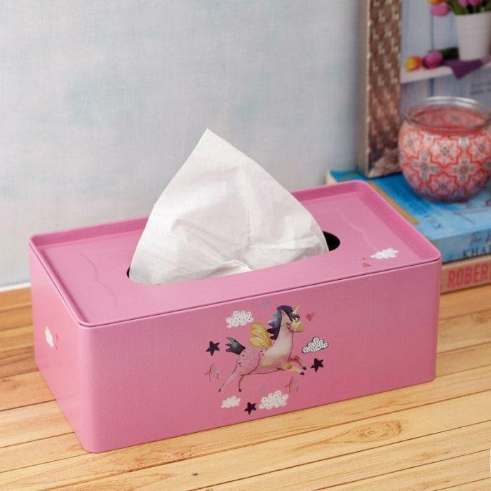 Cutlery Stand & Tissue Holder |  Unicorn Spell Tissue Box Cutlery Stand & Tissue Holder Cutlery Stand & Tissue Holder