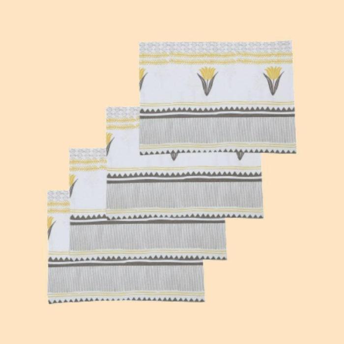 Table-Mats & Napkins |  Mrinaal Placemat – Set Of Four Kitchen Linens Table-Mats & Napkins