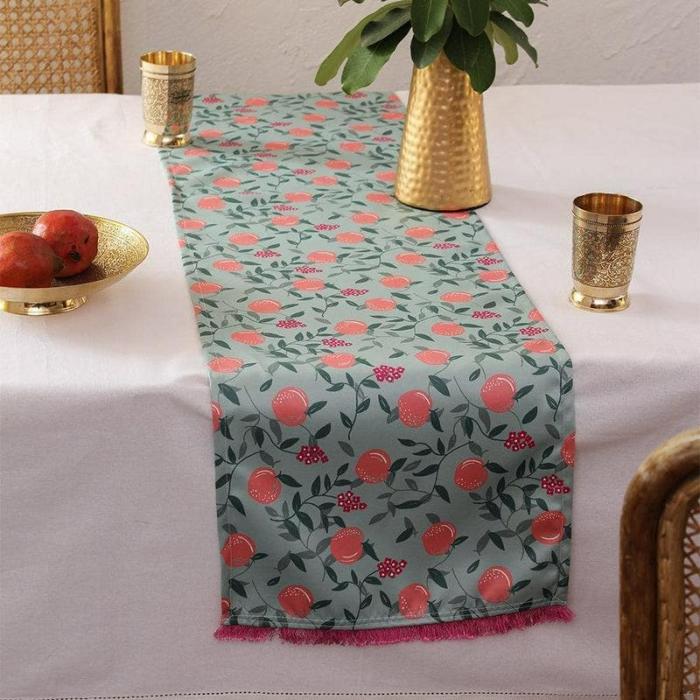 Table Runner & Covers |  Khubaani Runner Kitchen Linens Multicolor