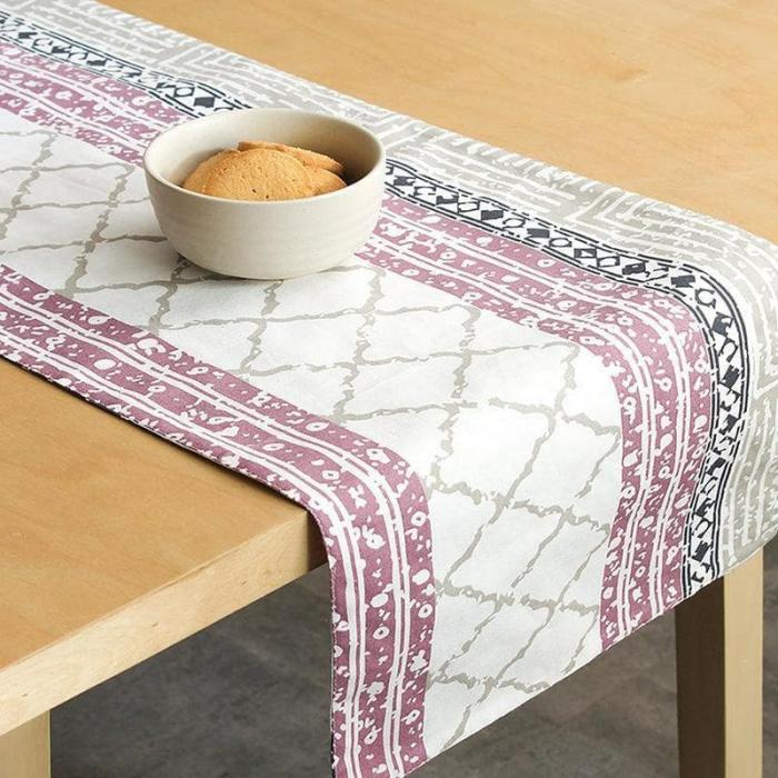 Table Runner & Covers |  Nikrinta Runner Kitchen Linens Purple