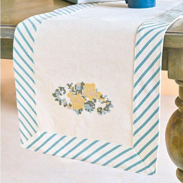 Table Runner & Covers |  Petal Blush Runner Kitchen Linens Table Runner & Covers