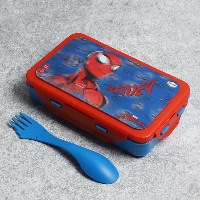 Tiffins & Masala Boxes |  Spider Save Lunch Box – 700 Ml Storage & Containers Blue, Red