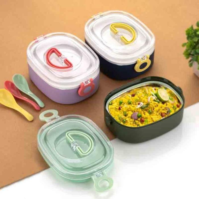 Tiffins & Masala Boxes |  Yum Yum Insulated Lunch Box Storage & Containers Multicolor